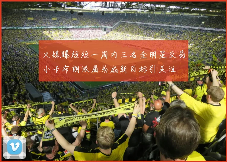 火媒曝短短一周内三名全明星交易小卡布朗浓眉或成新目标引关注